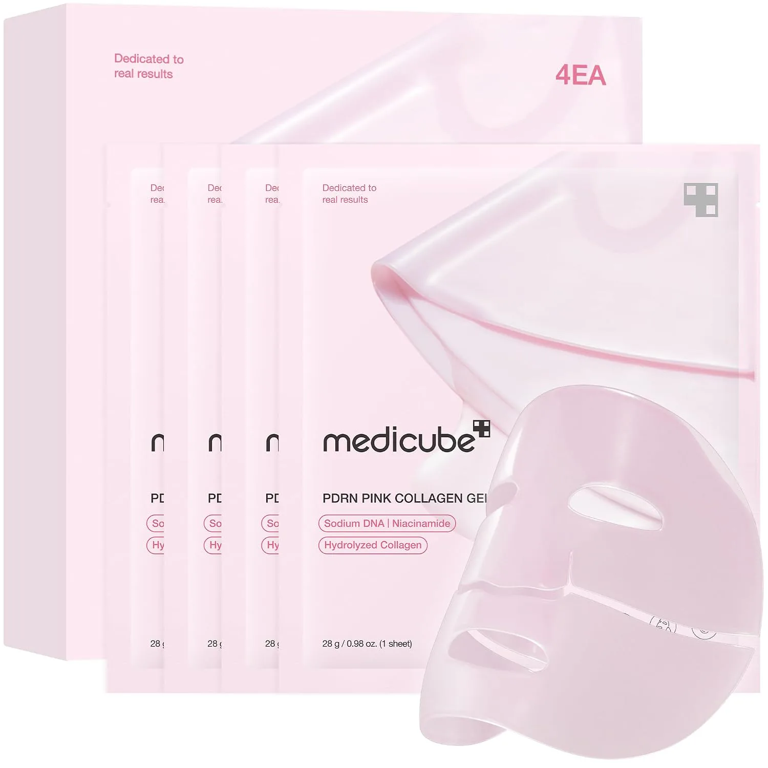 Jelly Masks with Salmon DNA PDRN Pink Collagen 