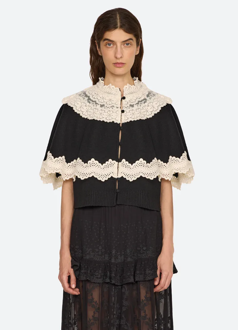 Lovena Cape Cardigan