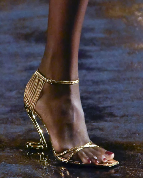 Saint Laurent runway