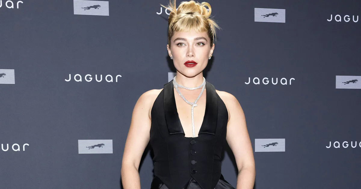 Florence Pugh Trades Period Dressing for a Sexy LBD