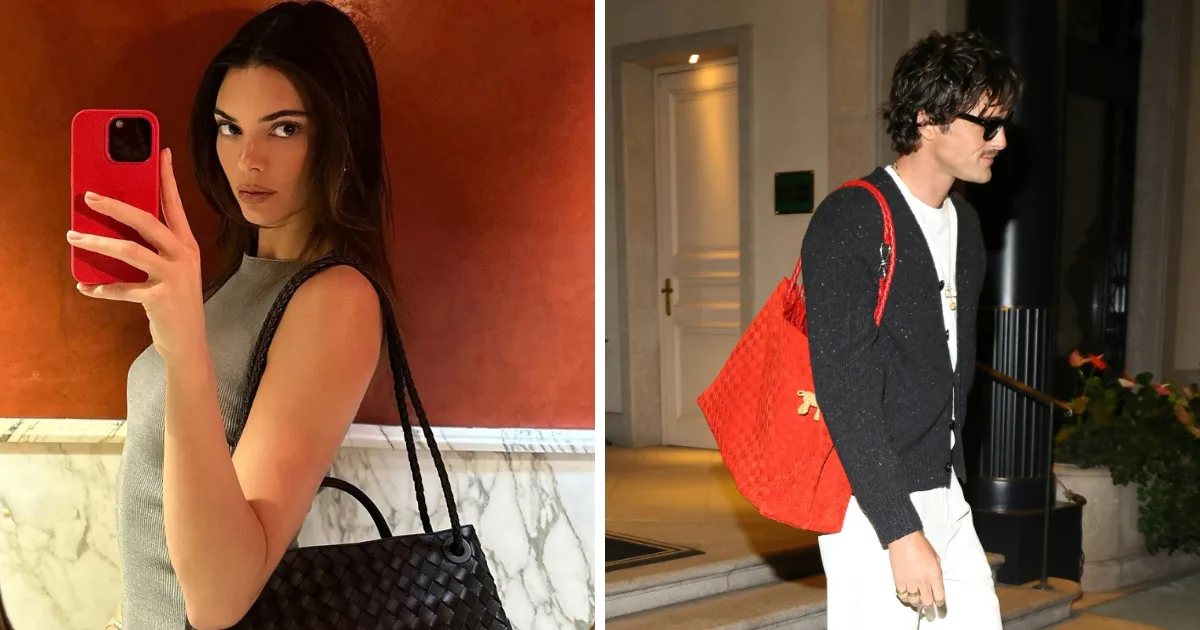 Bottega Veneta Andiamo tote gains fame with Kendall Jenner and Jacob Elordi