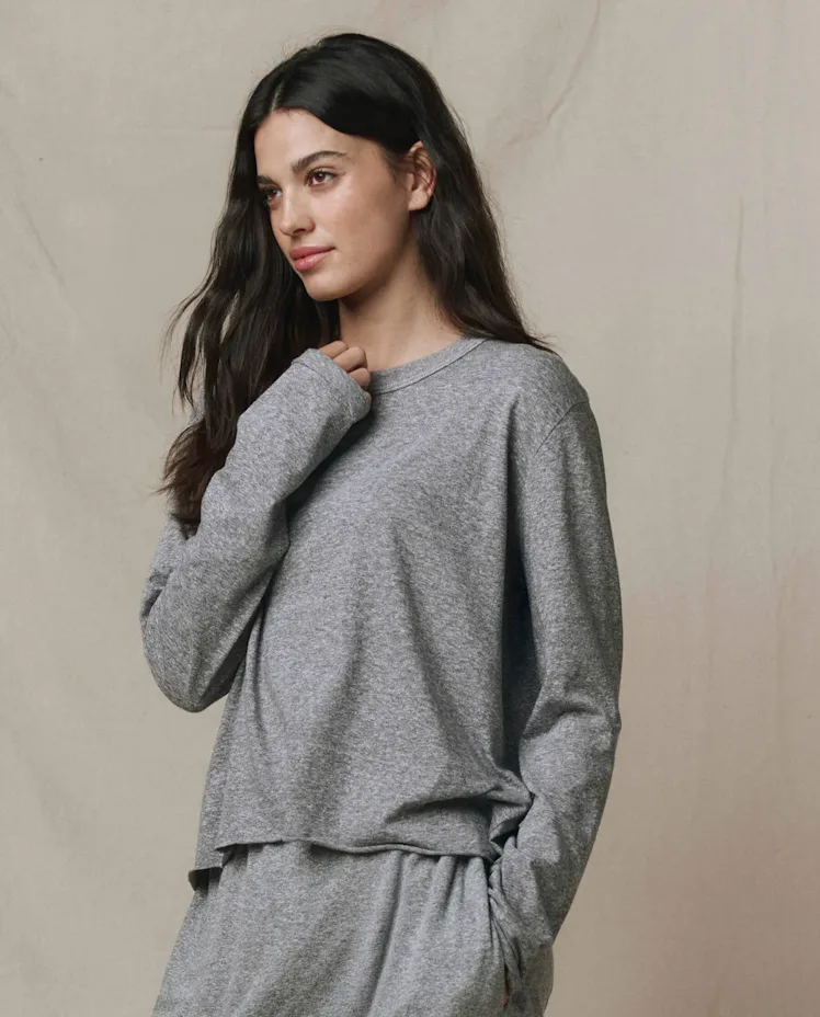 The Long Sleeve Crop Tee