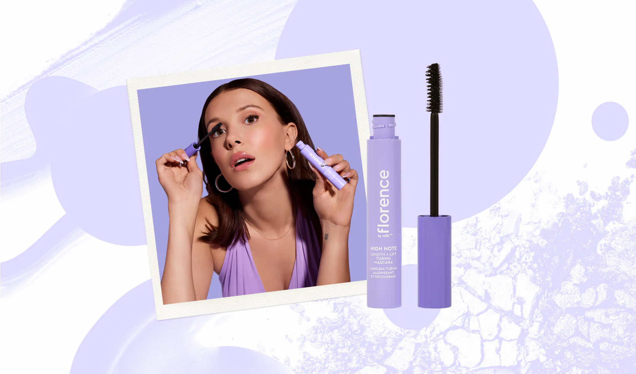 I tried Florence by Mills' new High Note Lengthen and Lift Tubing Mascara.