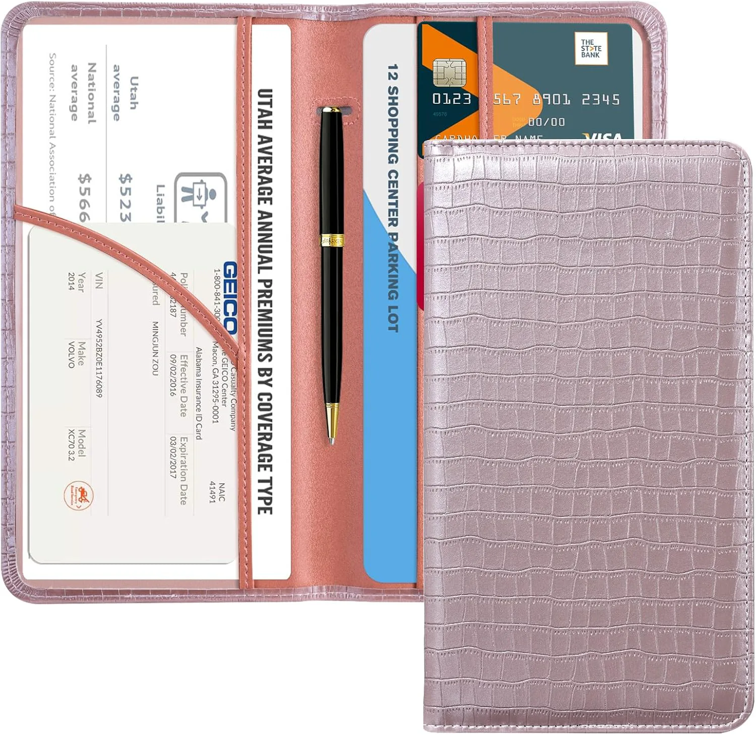CoBak Car Registration and Insurance Holder