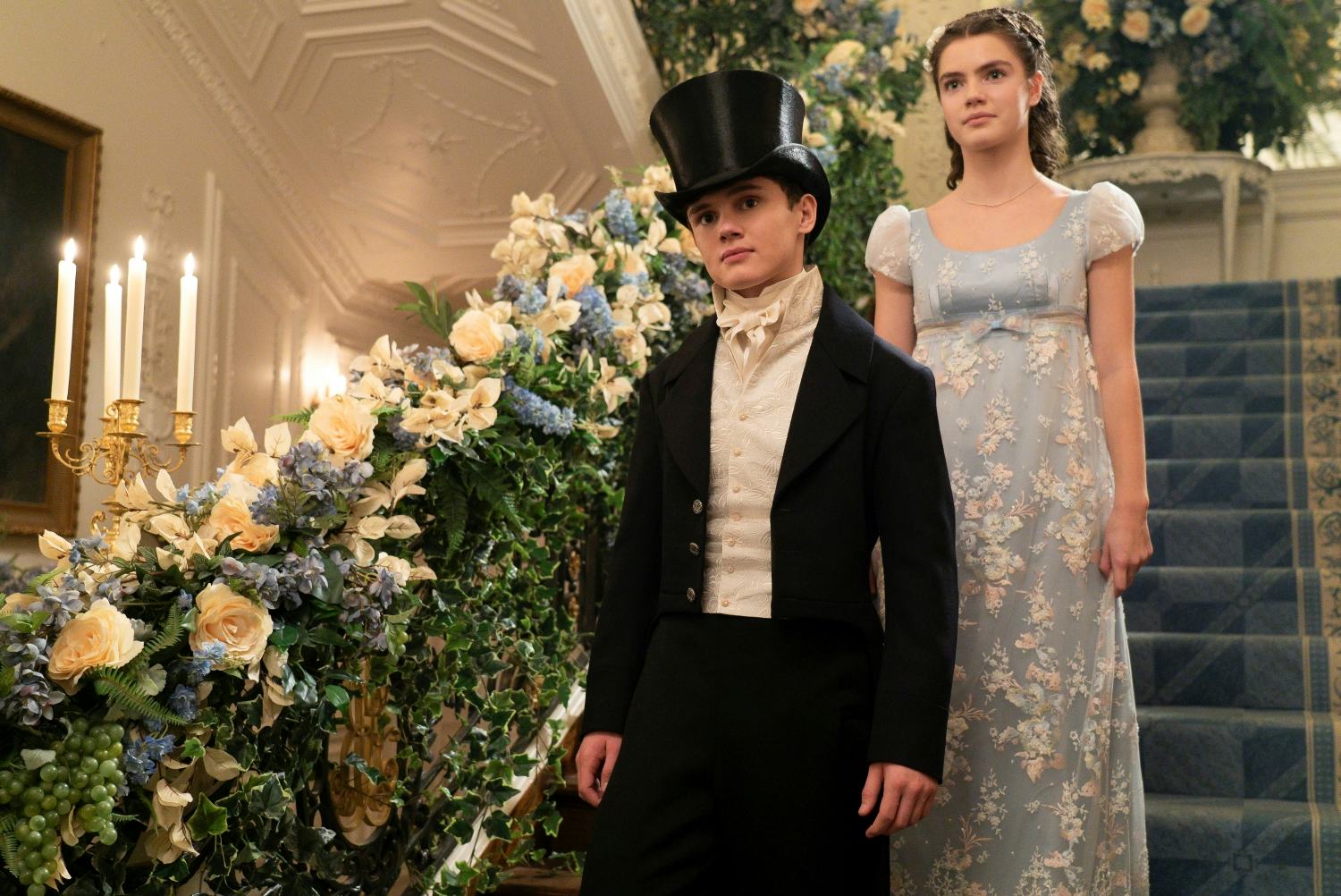 Julia Quinn addresses fans' debate over whether or not 'Bridgerton' should recast Gregory and Hyacin...