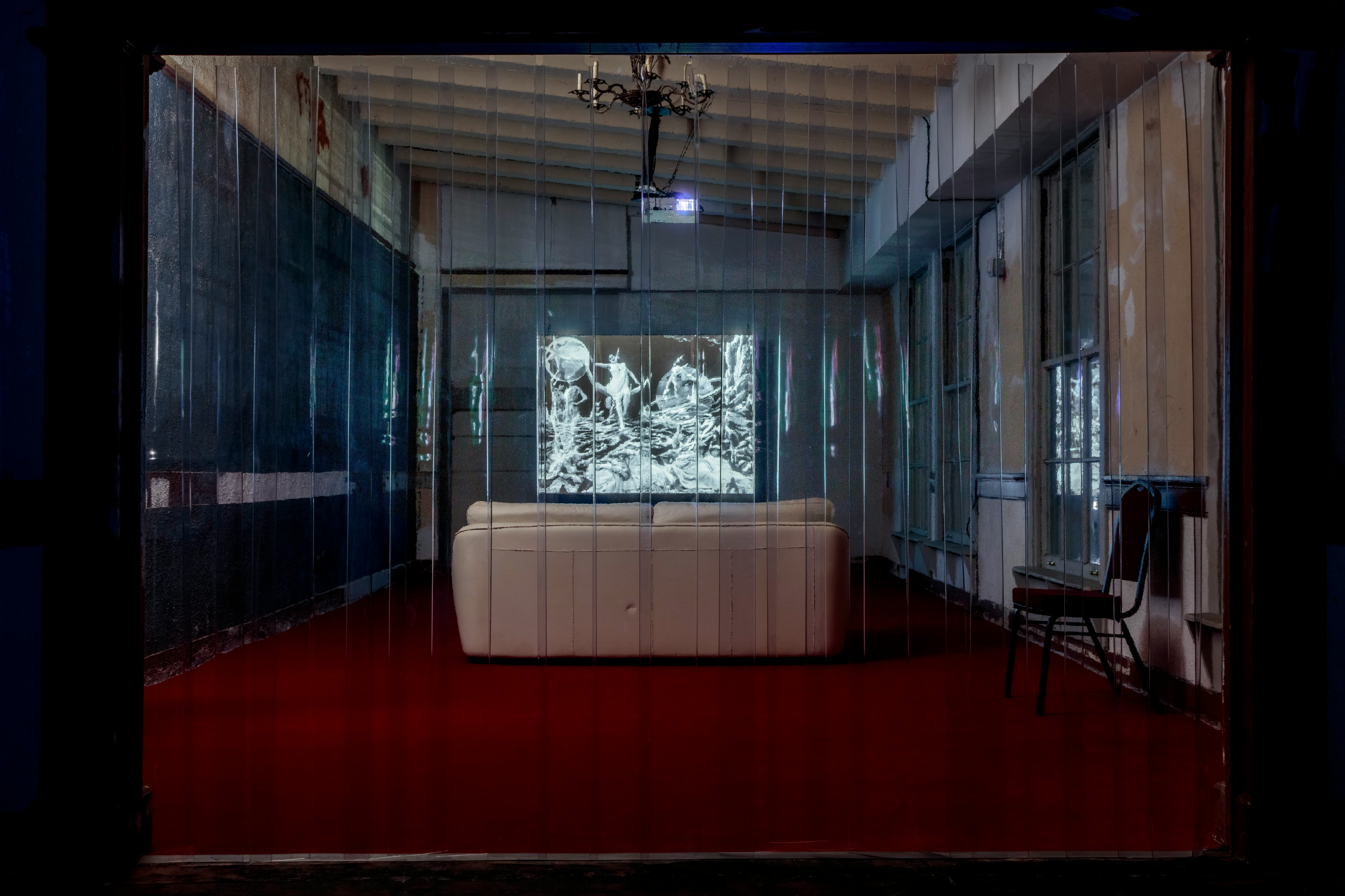 Georges Méliès, Le voyage dans la lune (A Trip to the Moon), 1902, (installation view), “What a Wond...