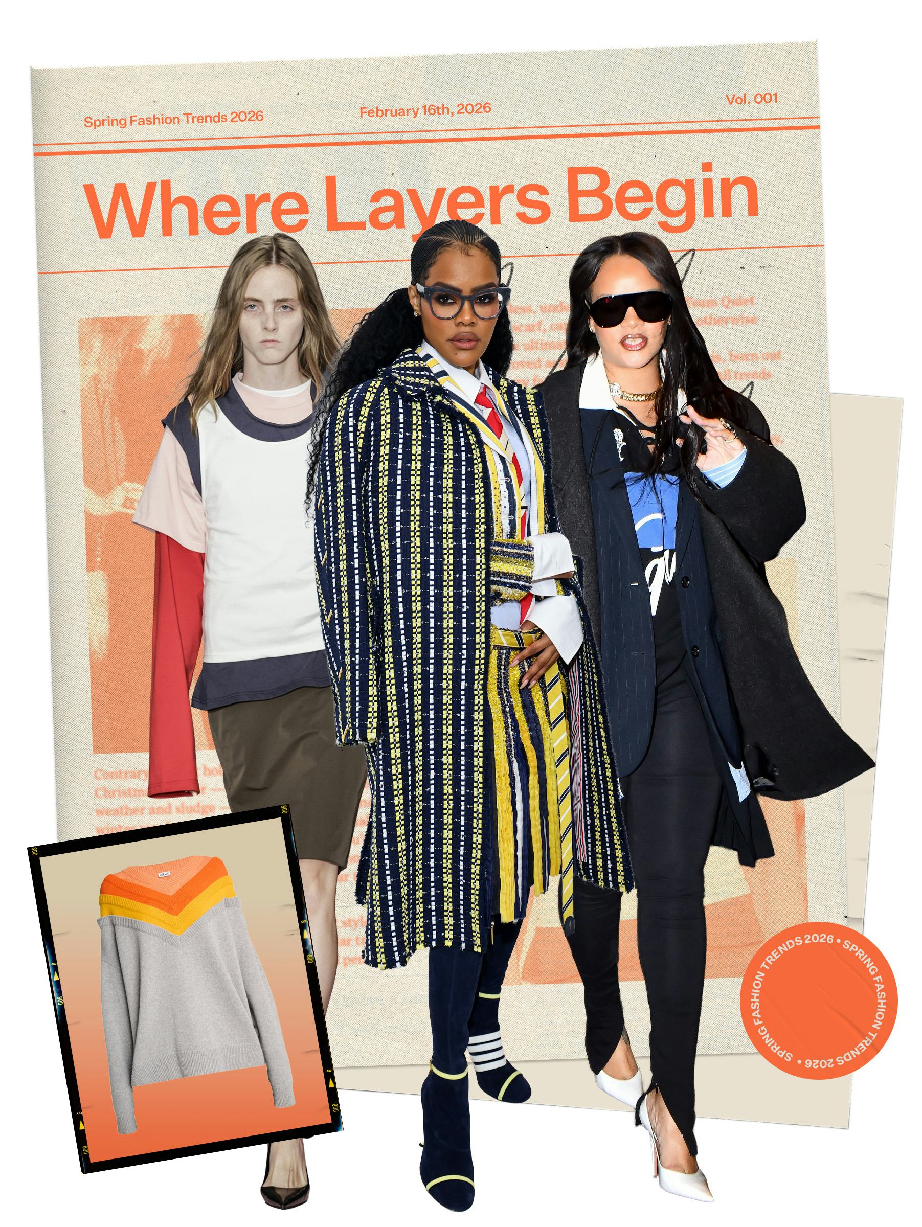 Spring 2026 Fashion Trend: Teyana Taylor & Rihanna in layers