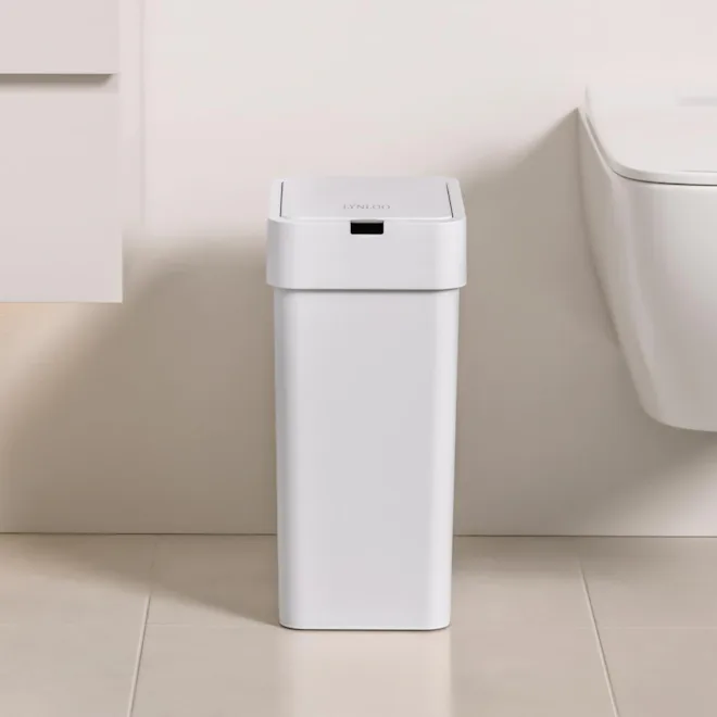 LYNLOO Touchless Bathroom Trash Can