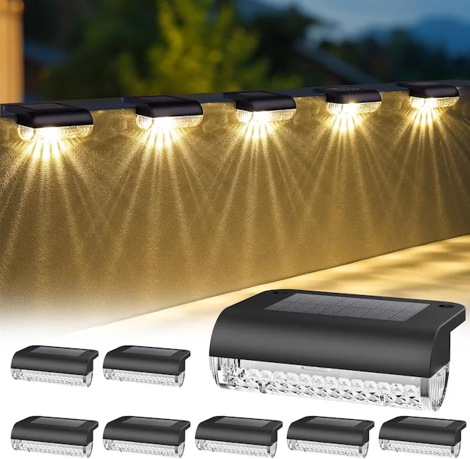 Herzila Solar Deck Lights (8-Pack)