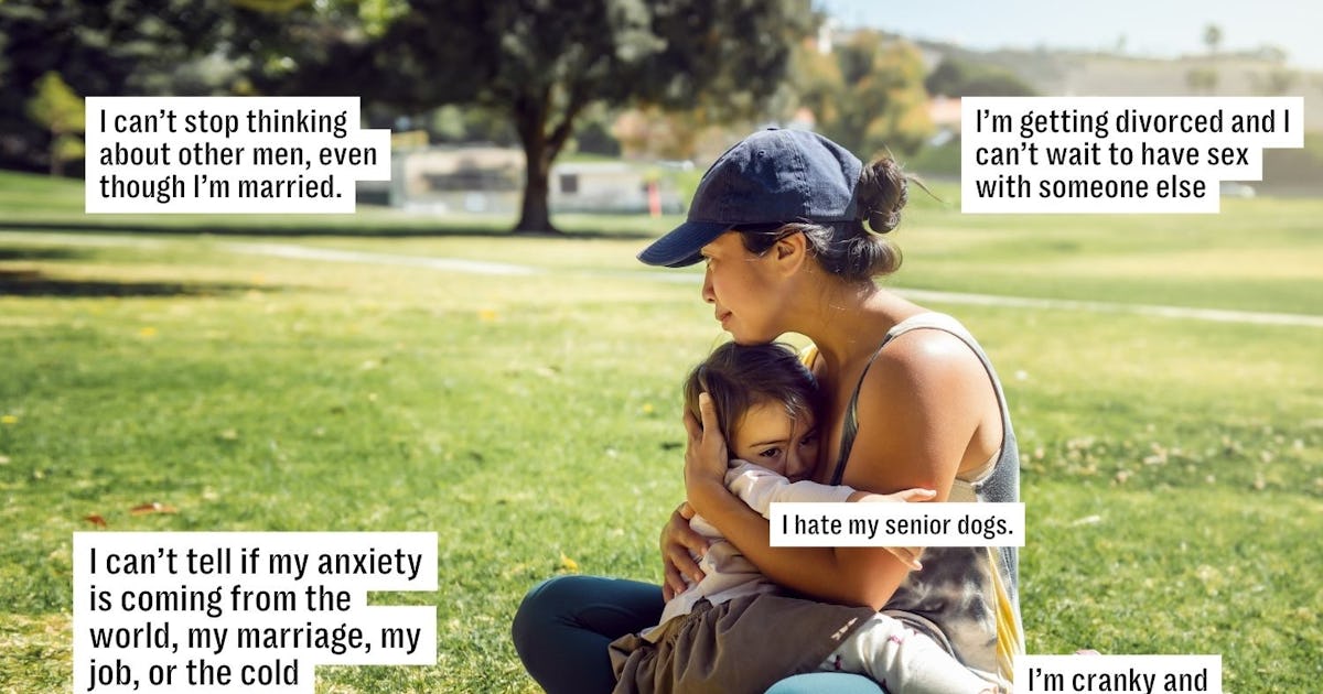 "Don't Know How To Help My Impotent Husband" & 46 Other Mom Confessions