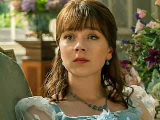 Claudia Jessie as Eloise in 'Bridgerton' Season 4.