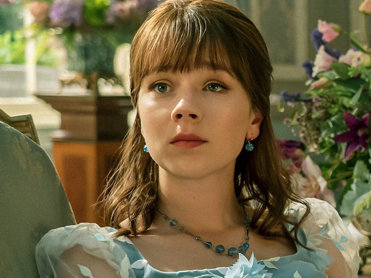 Claudia Jessie as Eloise in 'Bridgerton' Season 4.