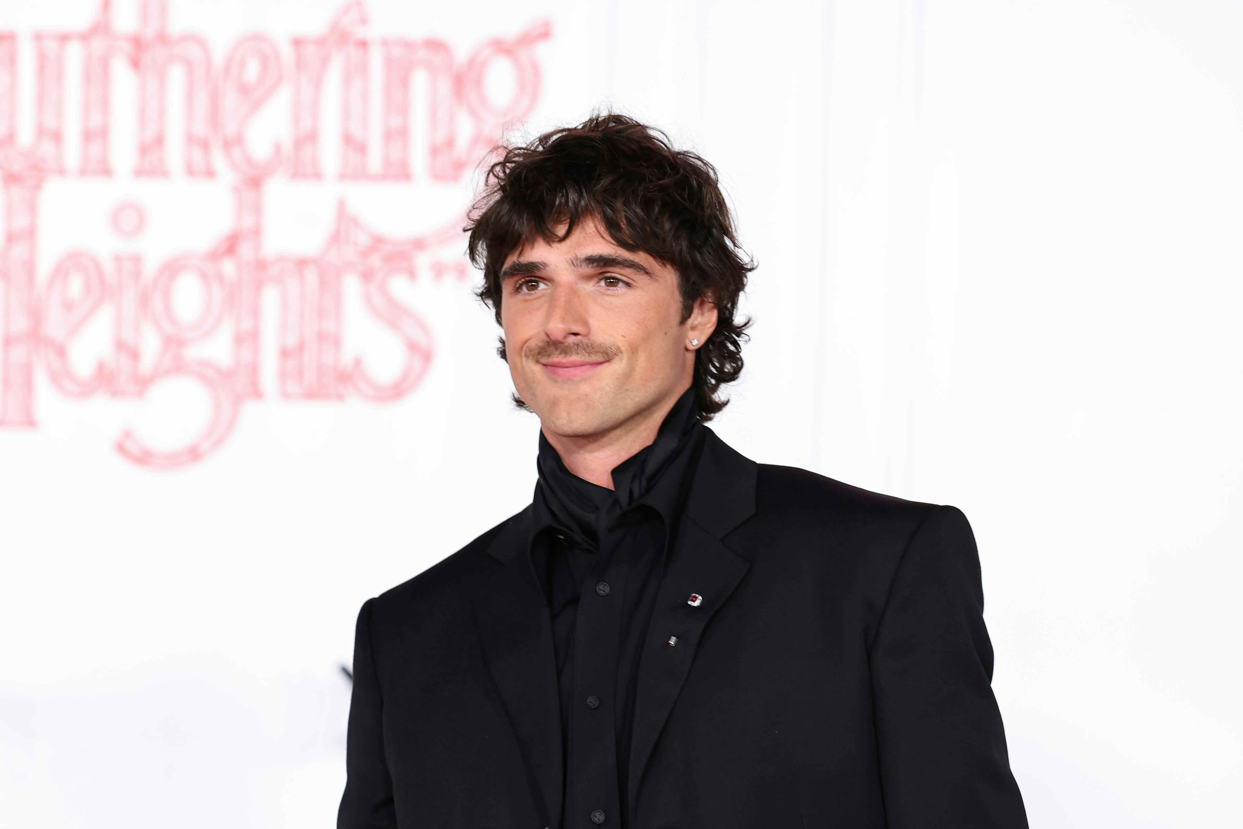 I saw Jacob Elordi before the 'Wuthering Heights' premiere browse the merch and pick out this one ca...