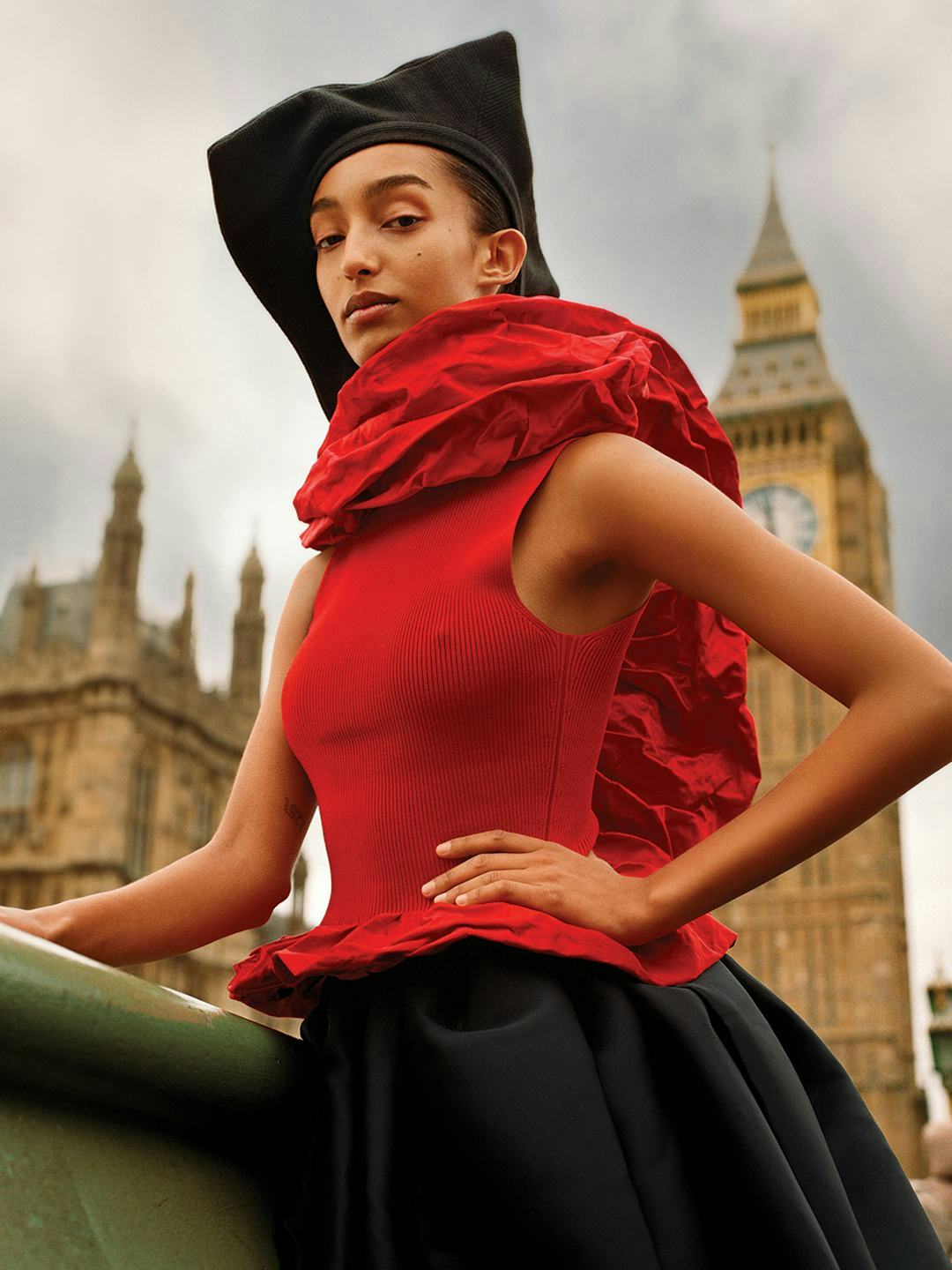 Mona Tougaard Models the Season’s Most Monumental Sportswear