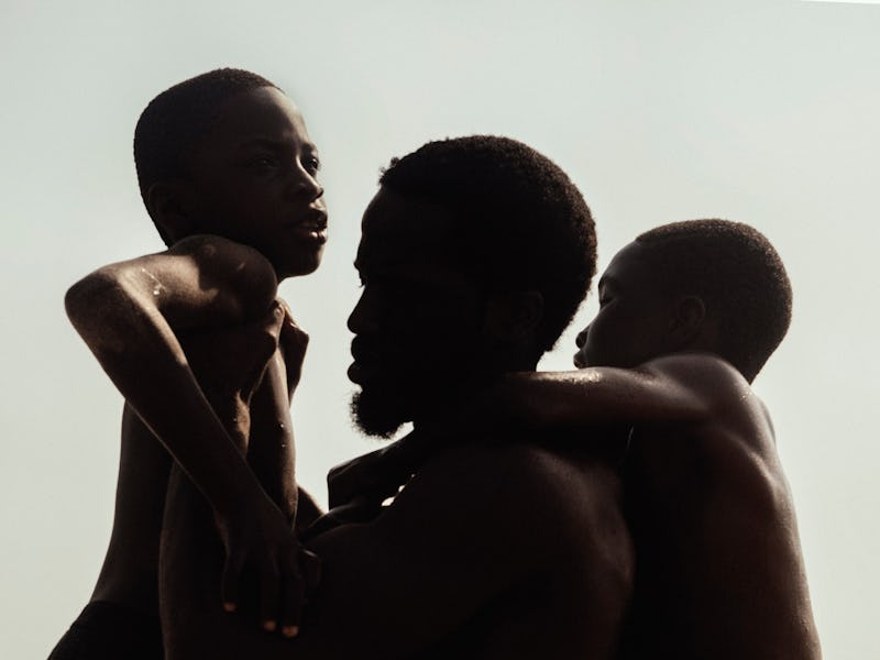 Chibuike Marvellous Egbo, Ṣọpẹ́ Dìrísù, and Godwin Chimerie Egbo in My Father's Shadow