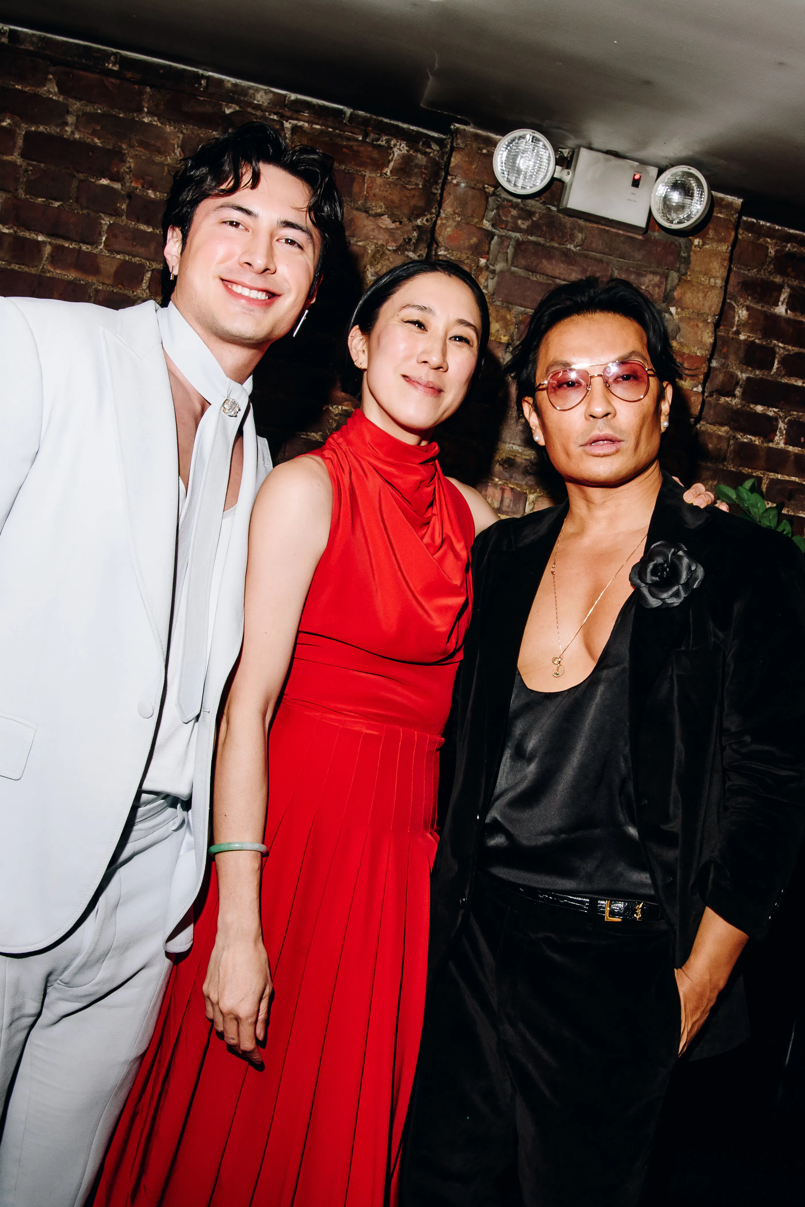 Hudson Williams, Eva Chen, and Prabal Gurung