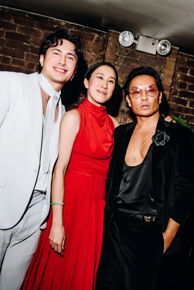 Hudson Williams, Eva Chen, and Prabal Gurung