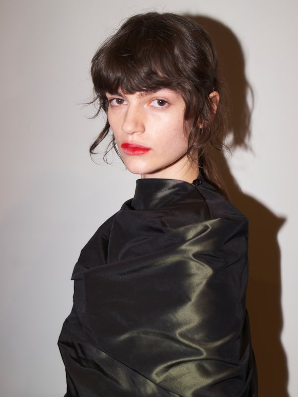 Undone hair at Proenza Schouler.