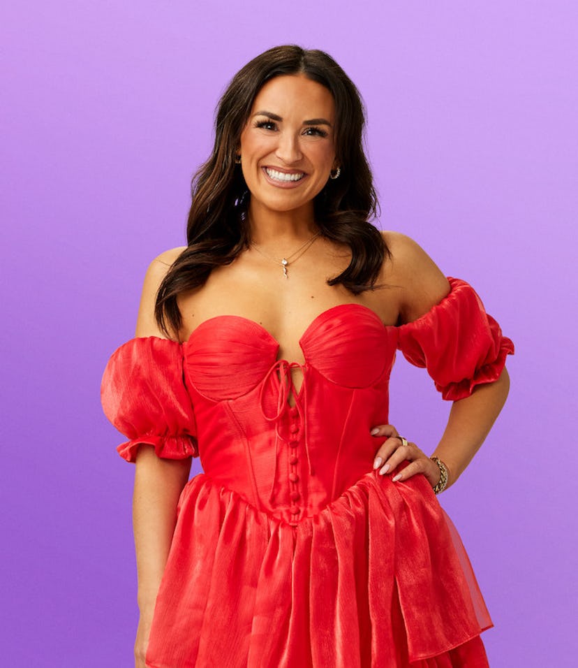 Jess Barrett from 'Love Is Blind' does stunning drag makeup.