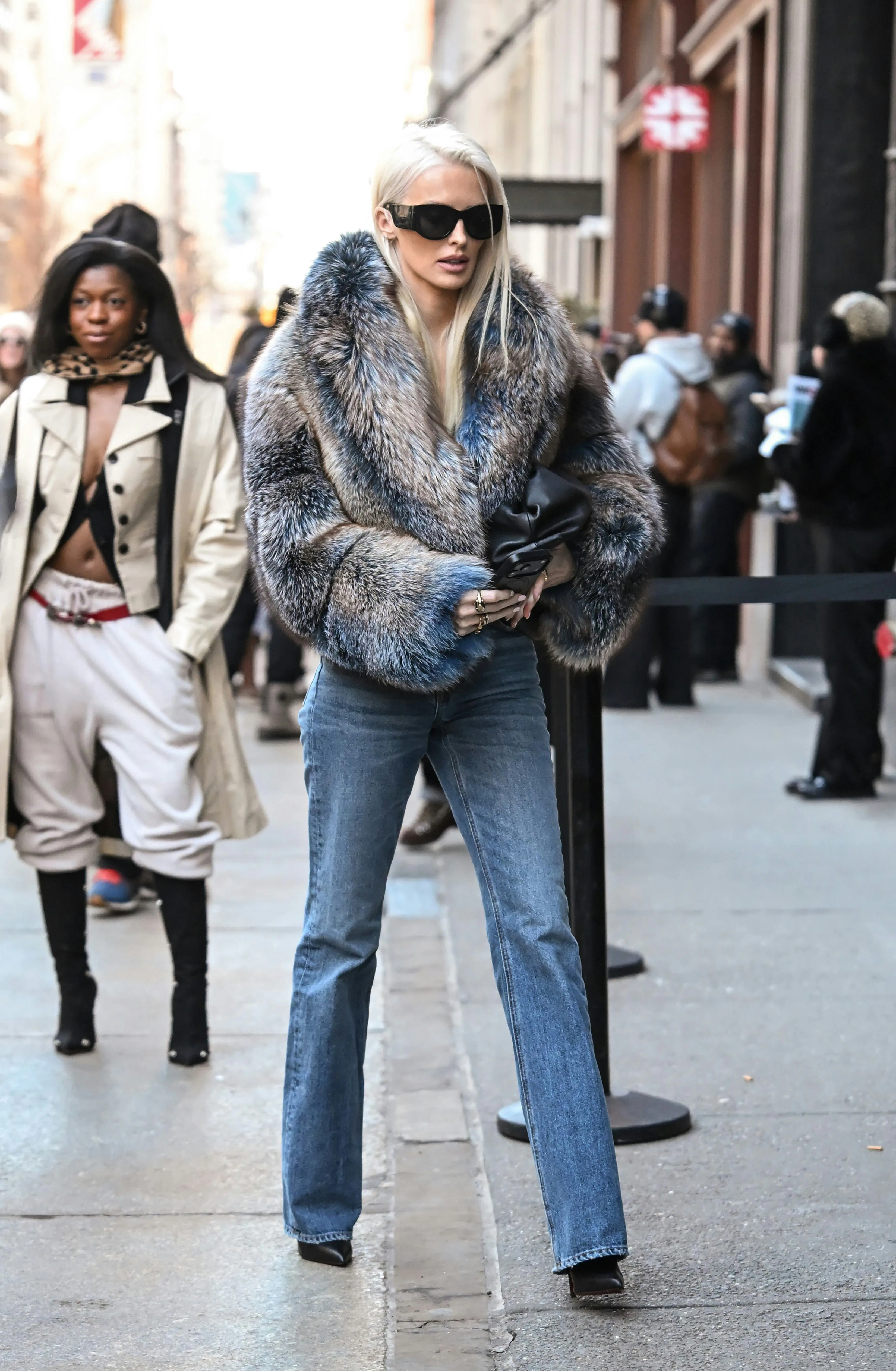 Side Part Hairstyles New York Fashion Week Fall/Winter 2026