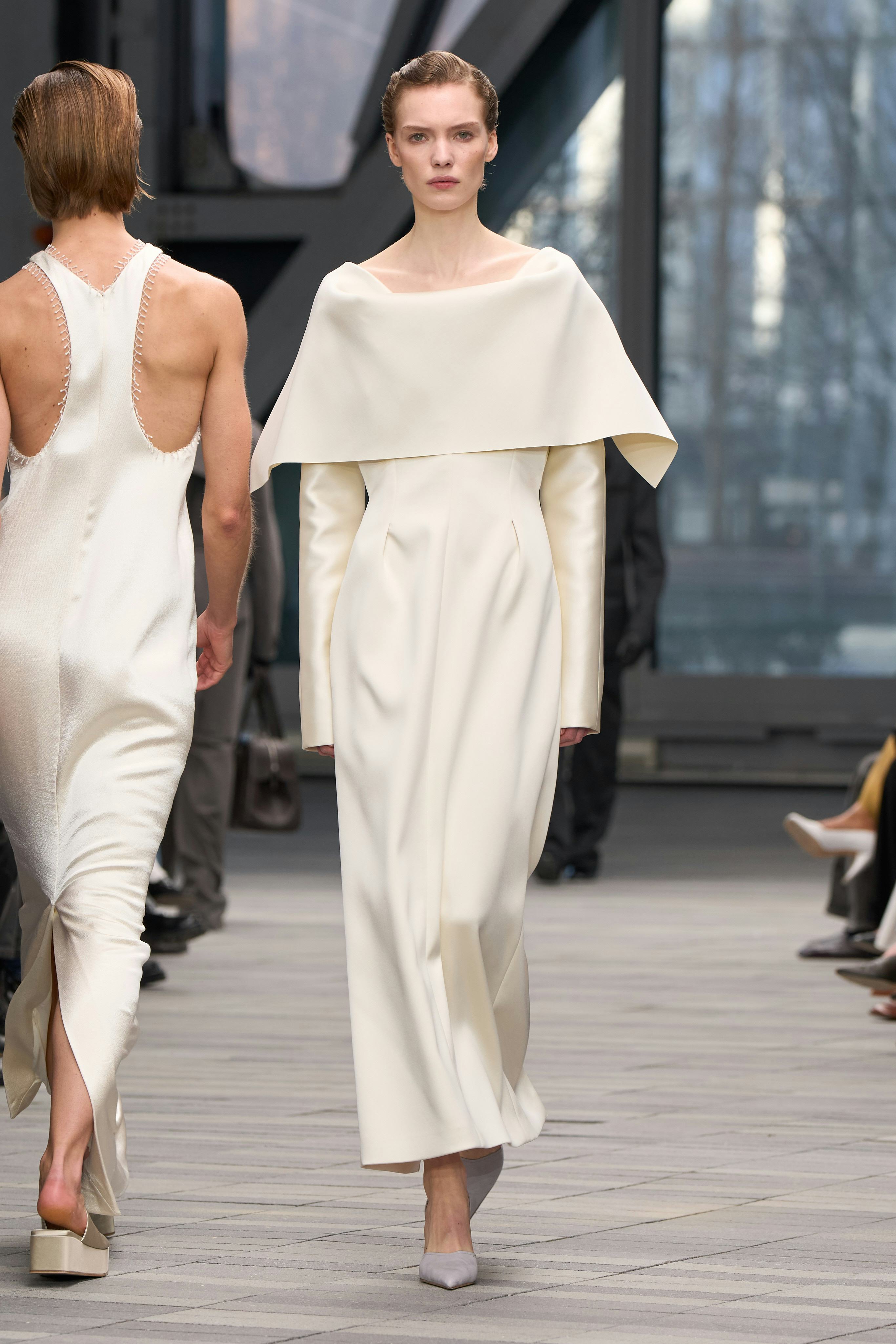 a look from calvin klein collection fall 2026 show at new york fashion week