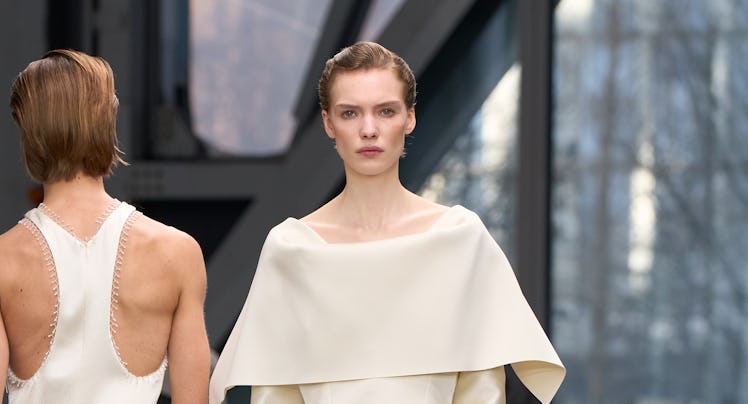 a look from calvin klein collection fall 2026 show at new york fashion week