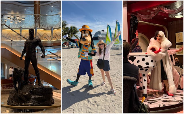 Disney's newest cruise ship, Destiny, has a "heroes and villains" theme.