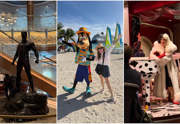 Disney's newest cruise ship, Destiny, has a "heroes and villains" theme.