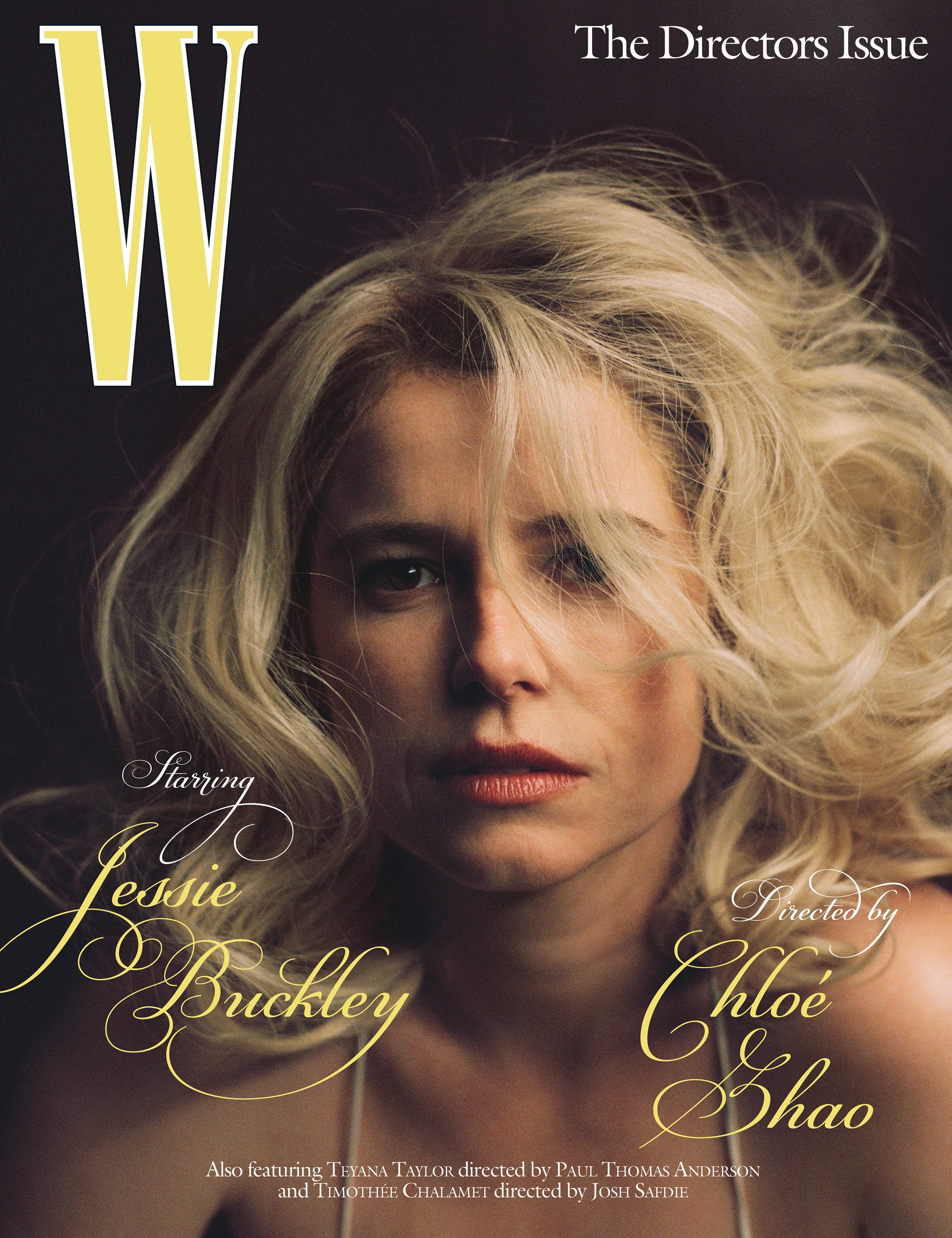 Jessie Buckley on the cover of W Magazine