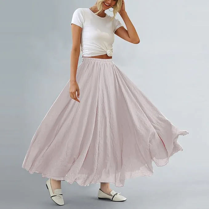 ASHER FASHION Bohemian Maxi Skirt