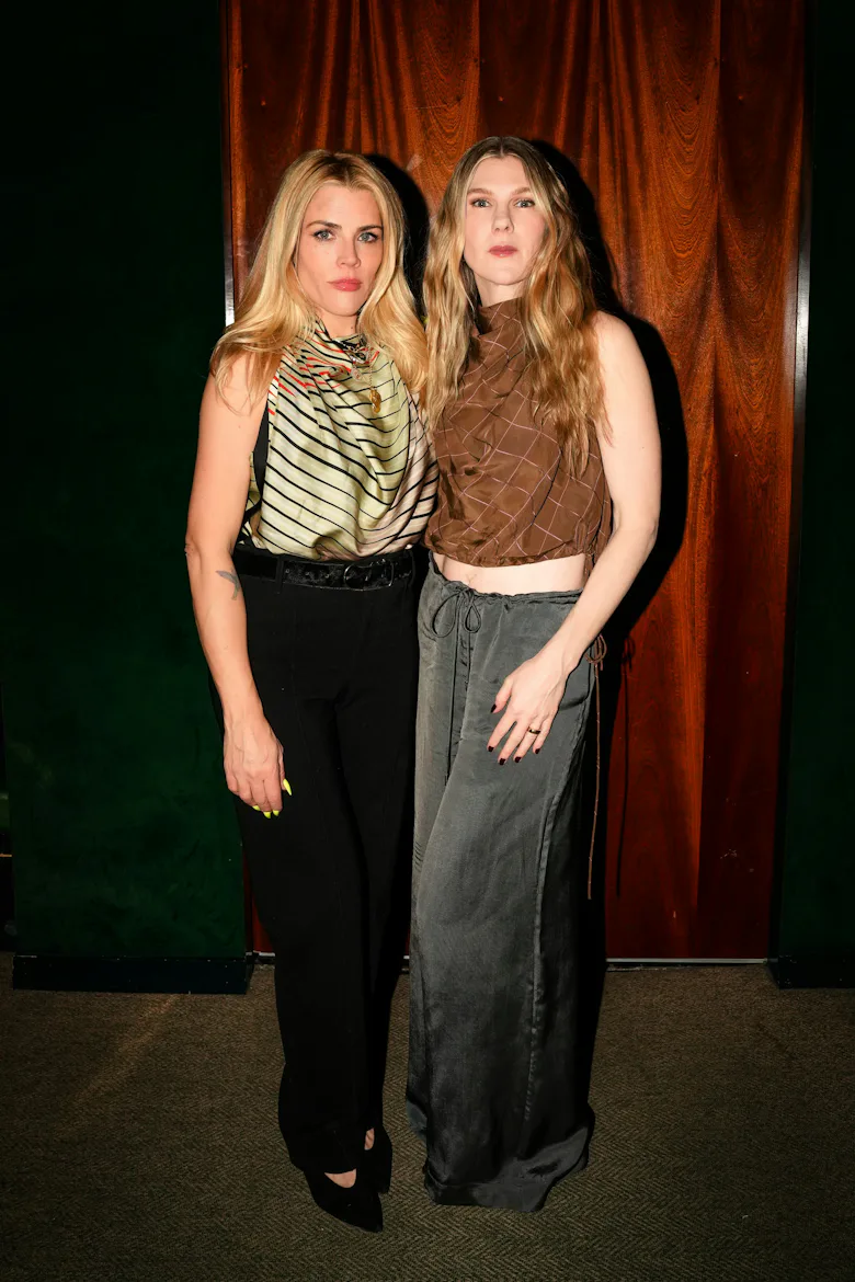 busy phillips and lily rabe kallmeyer nyfw party