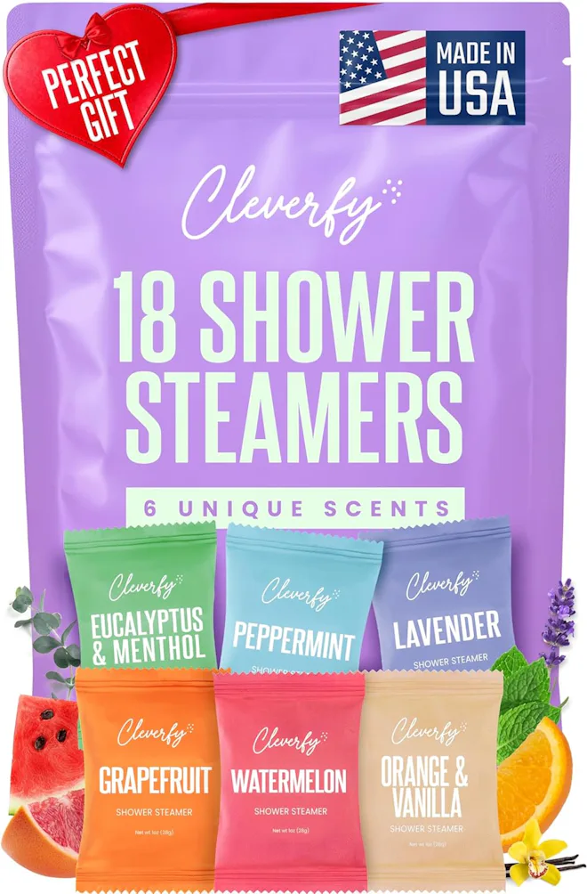 Cleverfy Shower Steamer Tablets (18-Pack)