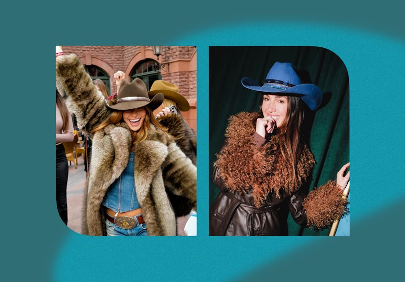 Juliette Porter and Tinx at NYLON's Residency at The Snow Lodge.