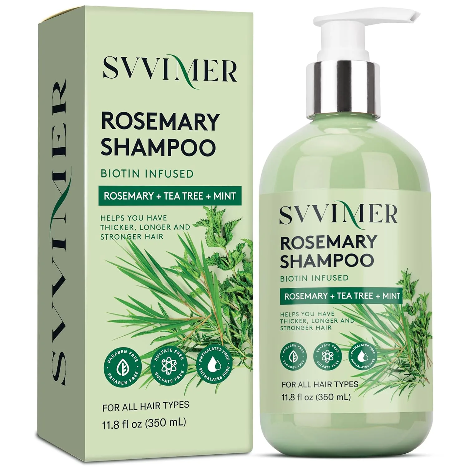 Svvimer Rosemary Hair Thickening Shampoo