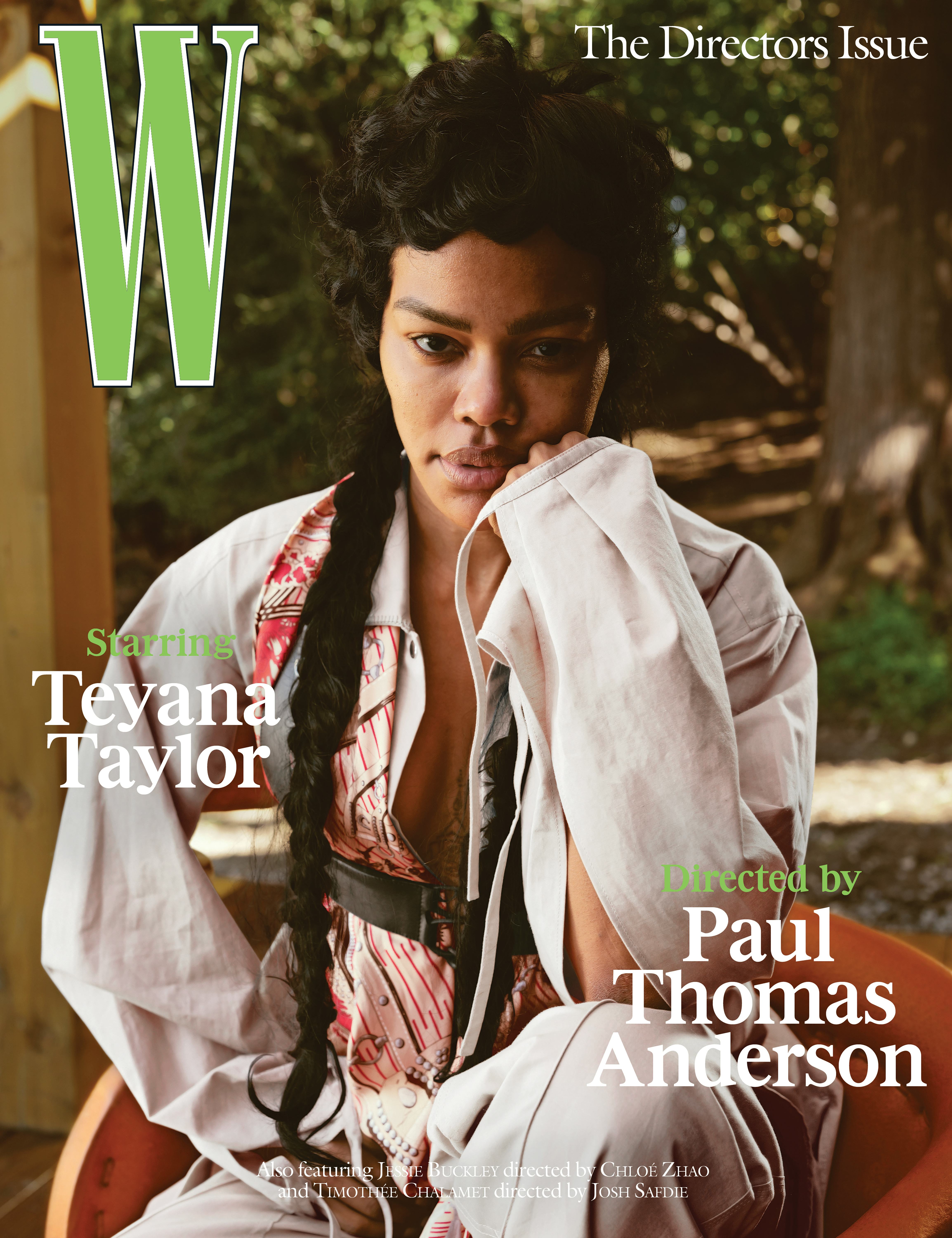 Teyana Taylor on the cover of W Magazine