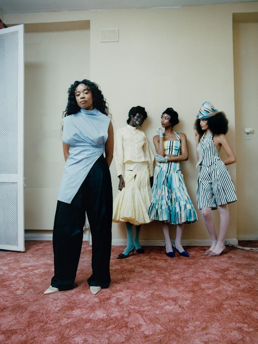 wmagazine.com - Meet Tolu Coker, the London Designer Reimagining Traditional British Style