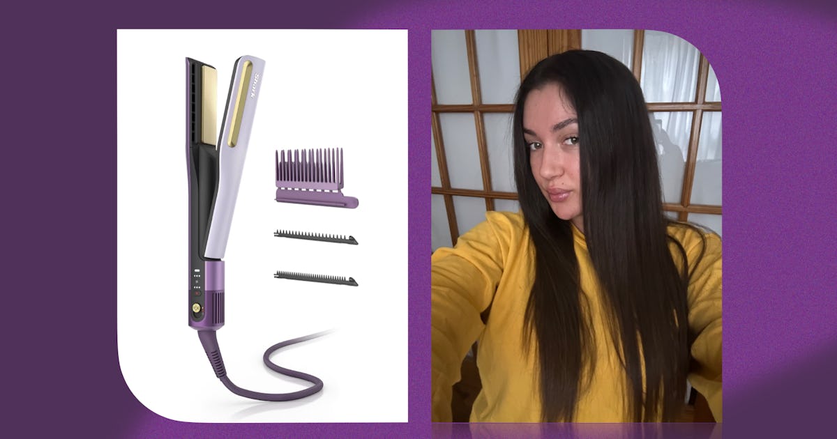 Shark's SilkiPro Smooths & Dries My 3A Waist-Length Curls In 45 Minutes Flat