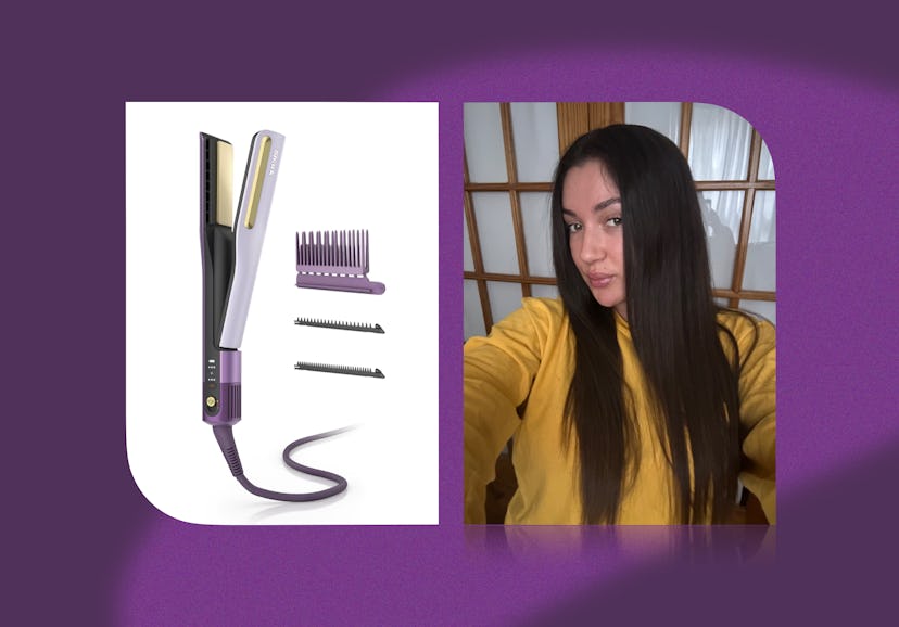 An honest review of Shark's SilkiPro Straight air straightener.