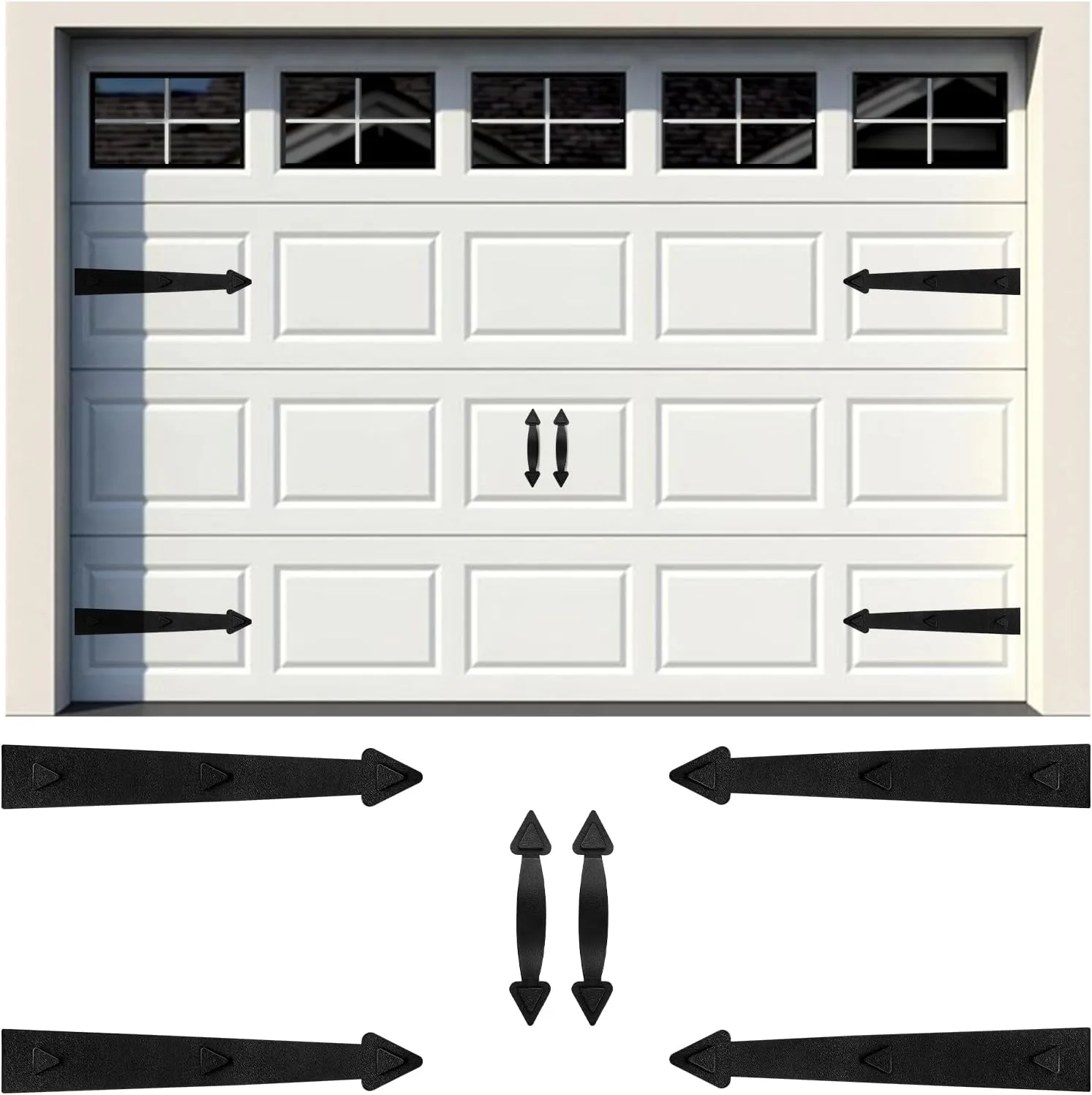 RHULKRUI Magnetic Garage Door Hardware (6 Pieces)