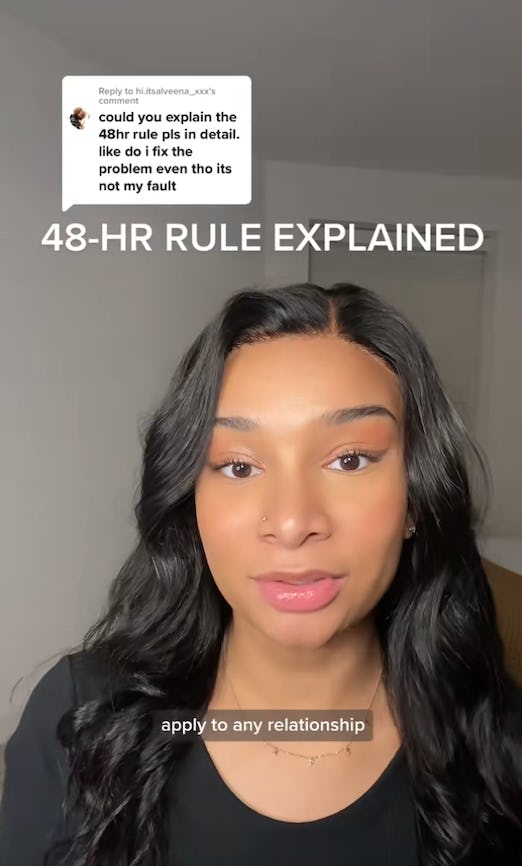 The 48-hour rule keeps your relationship running smoothly.