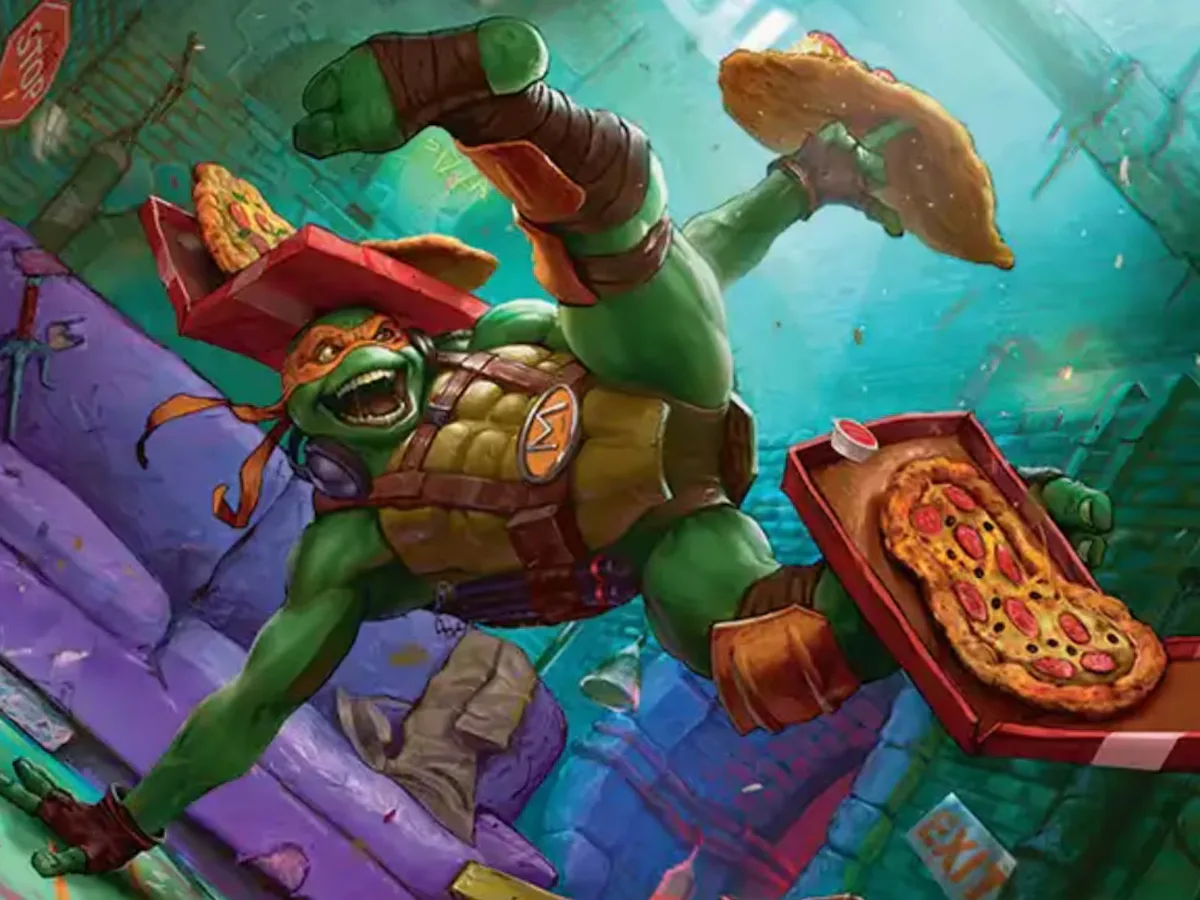 Michelangelo MTG Card