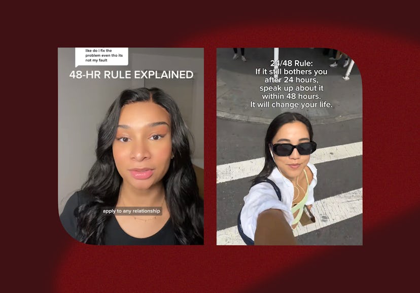 The "48-hour" rule helps you fix problems in your relationship before they escalate.