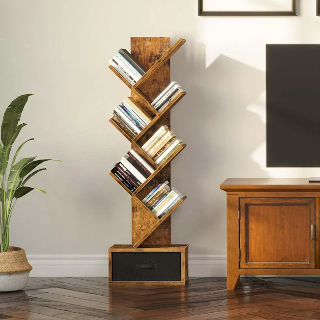 Rolanstar 7-Tier Bookshelf