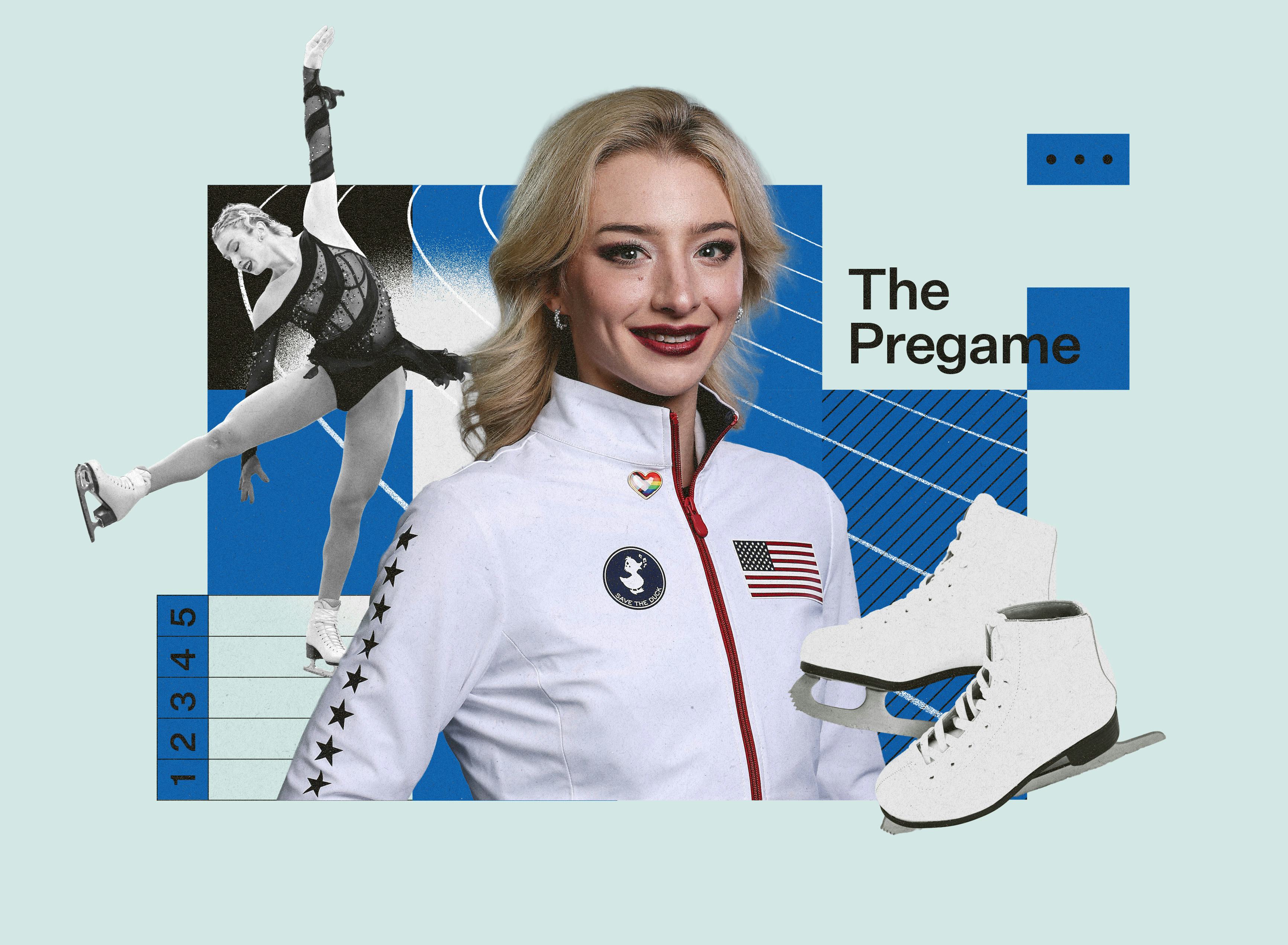 Team USA figure skater Amber Glenn talks about how she prepares for the ice.