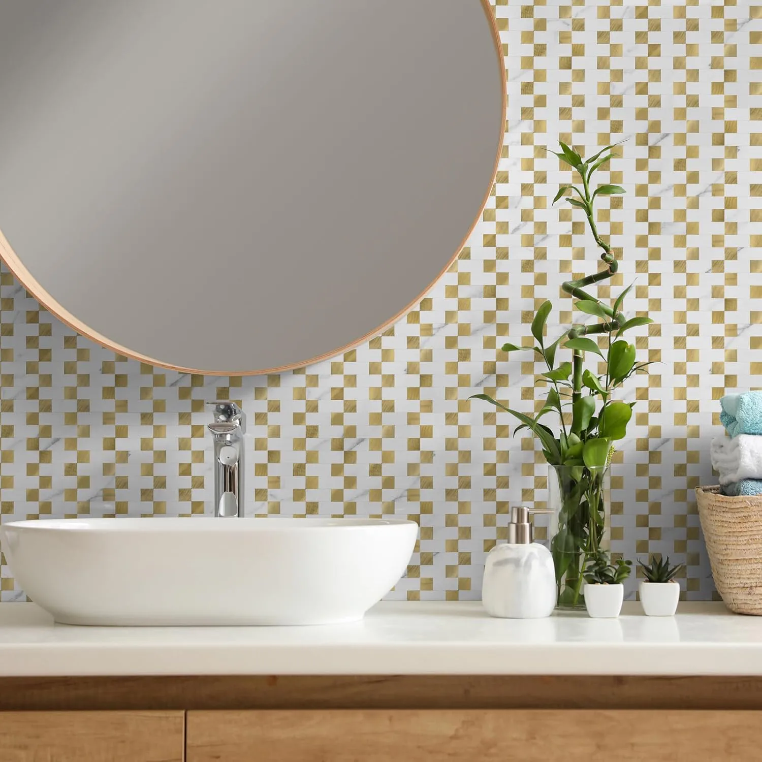 Yipscazo Peel & Stick Backsplash