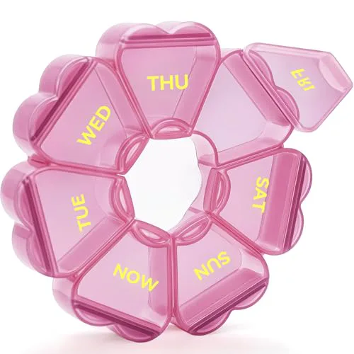 SHIJOINYU Weekly Pill Organizer