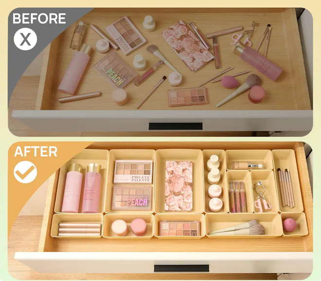 Vtopmart Drawer Organizers Set (25 Pieces)