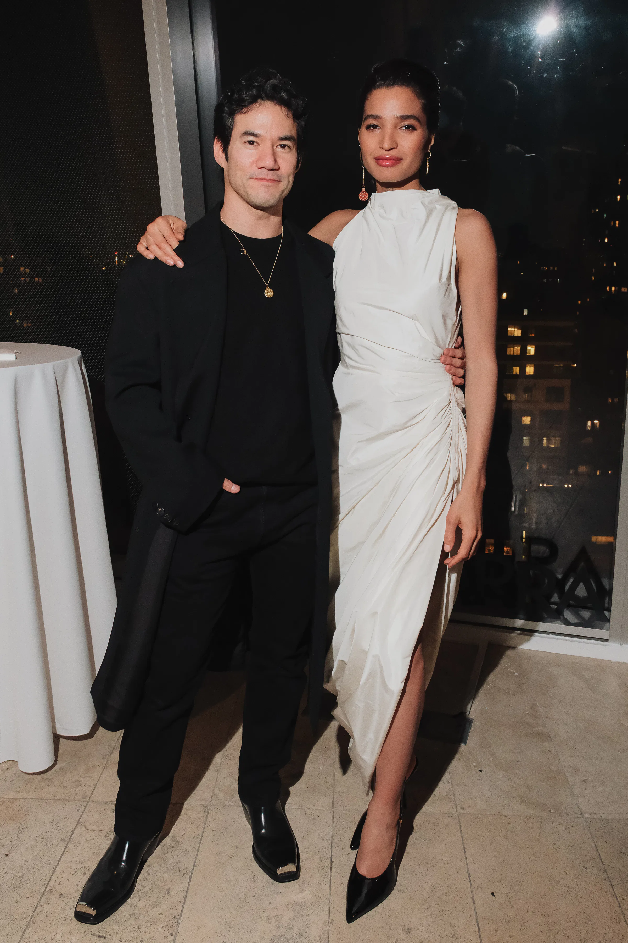 Joseph altuzarra and indyah moore altuzarra fashion week party 