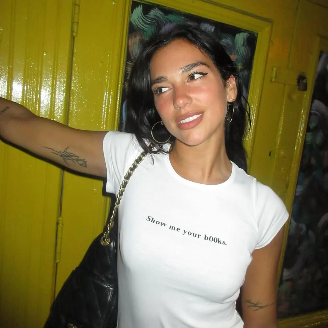 Dua Lipa graphic tee 