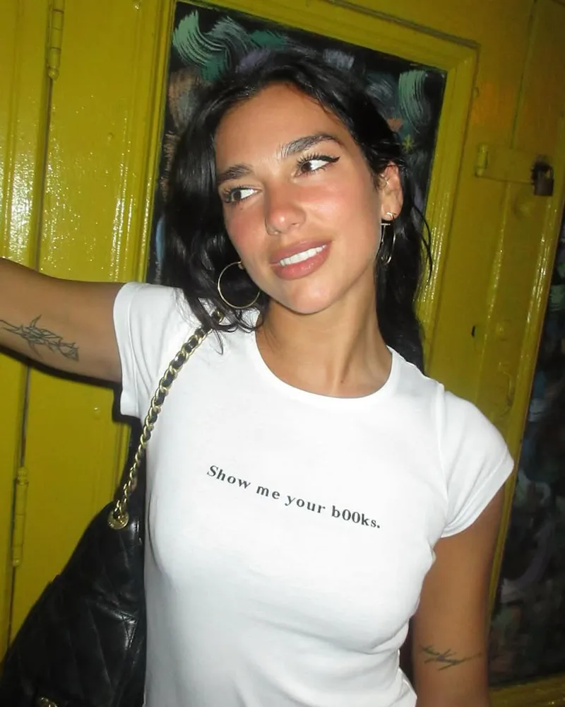 Dua Lipa graphic tee